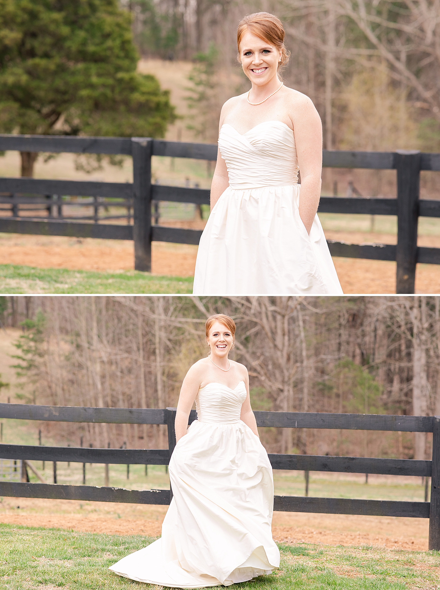 Wedding dress with pockets are my favorite thing!