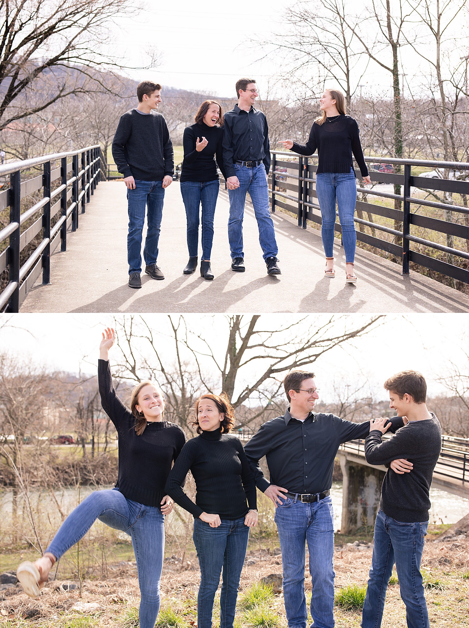 I had to include this fun personality shot! I told you they are the perfect blend and crazy and calm! So funny!