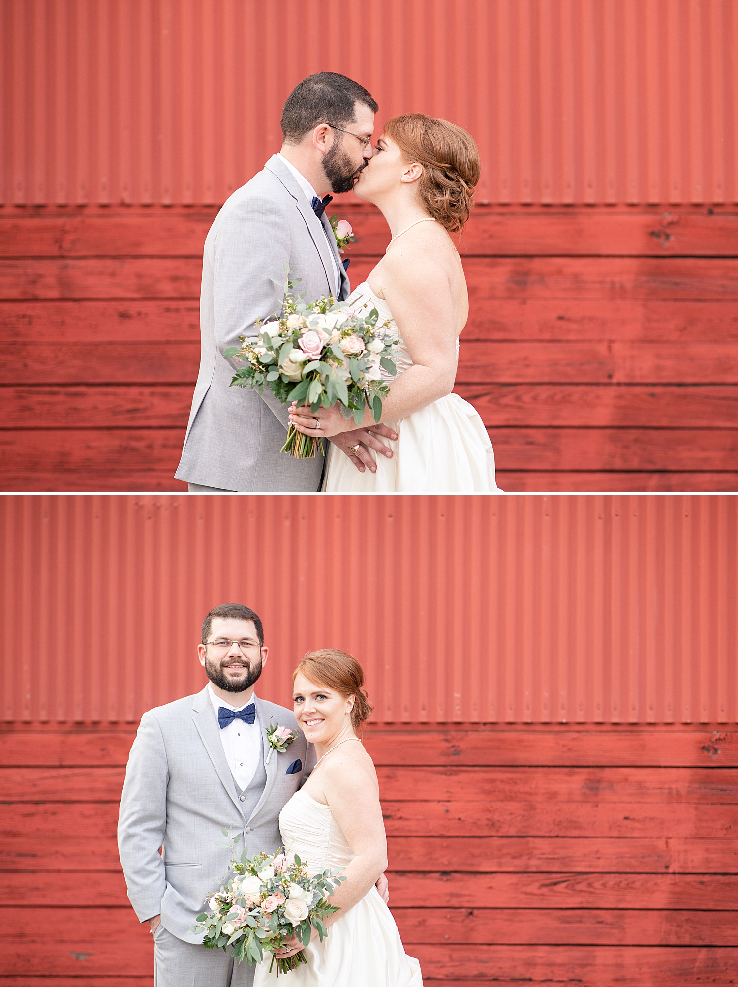 These two love their red barn wall photos!! I have to say it was another great spot for their portraits!!