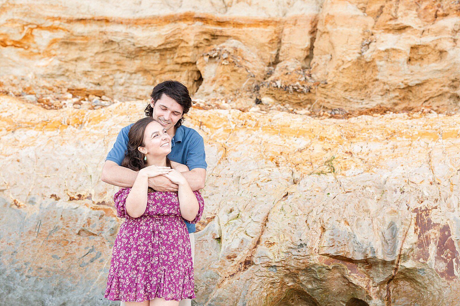 Tim + Caroline | Fossil Beach Engagement Session