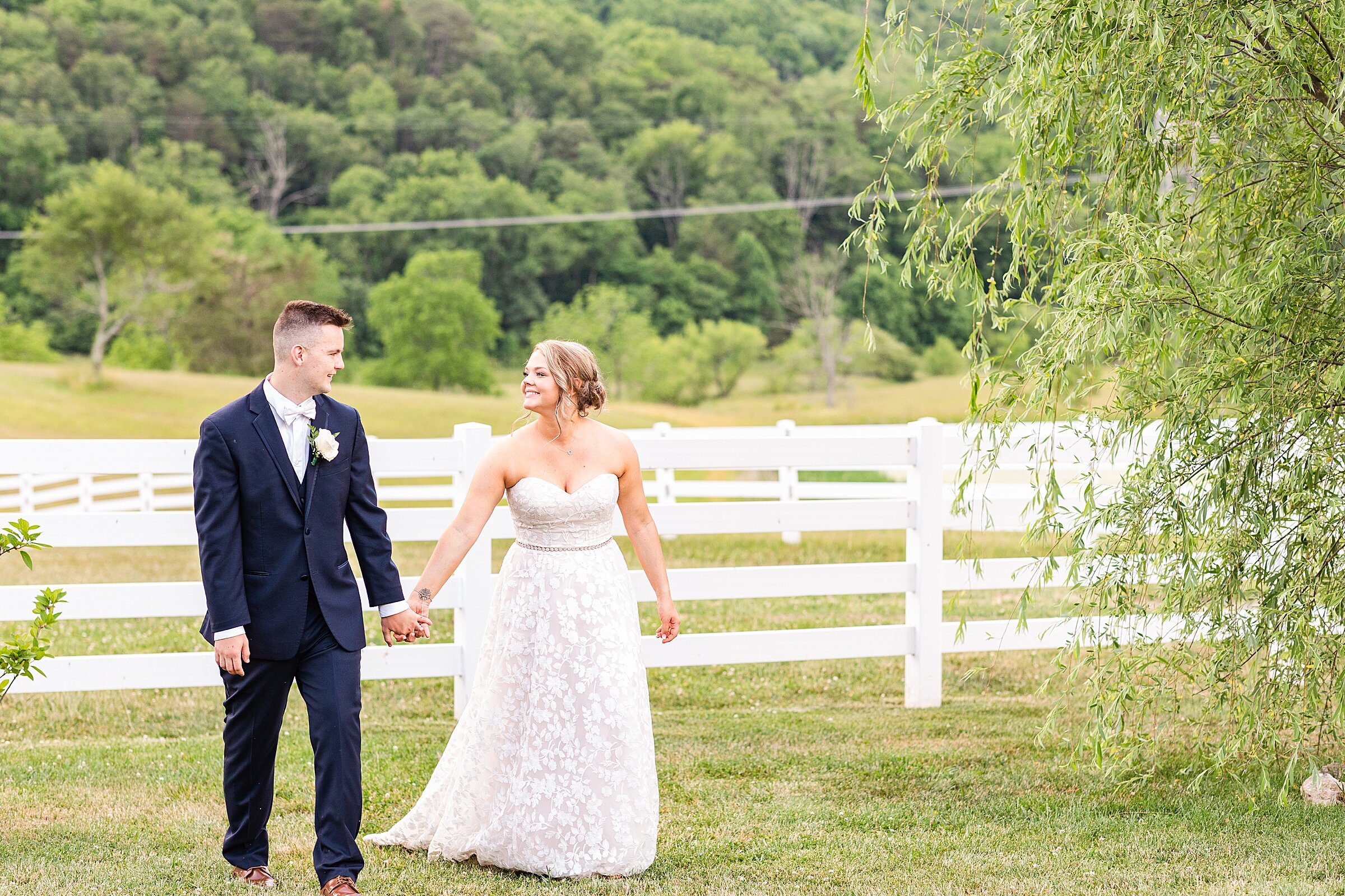 Noah + Abby | A Rustic Summer Wedding at Triple J Farms