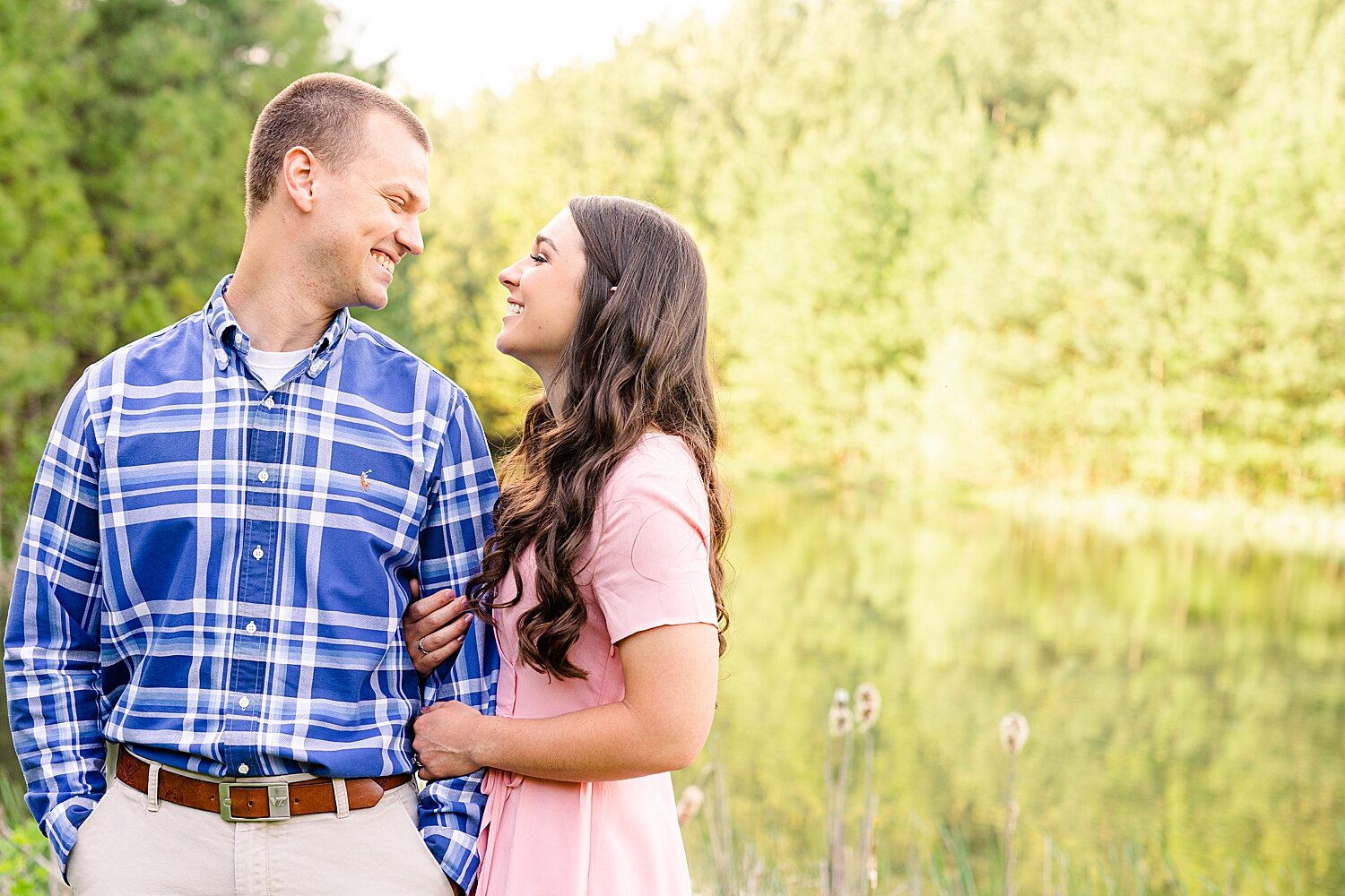 Grant + Kathryn | Spring Lynchburg Engagement Session