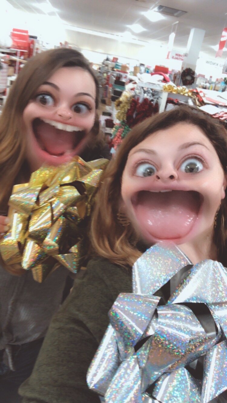 We were amazed by these large bows at Homegoods