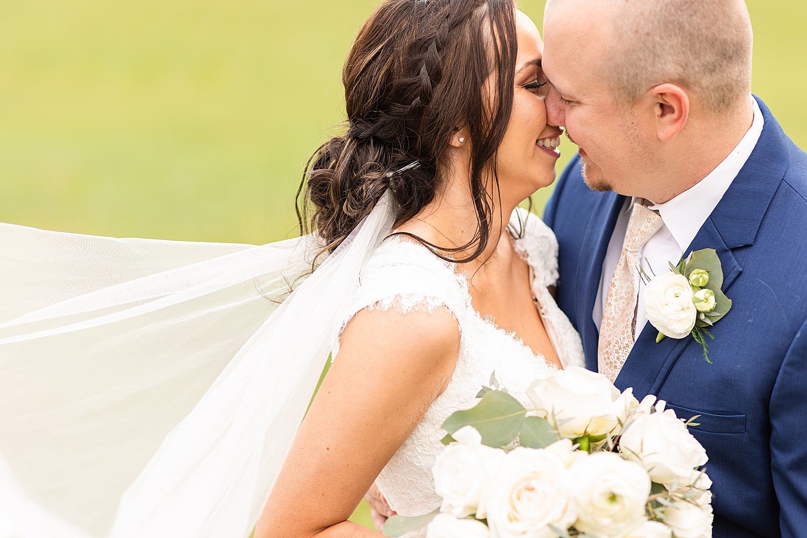 Taylor + Beth | Fall Winery Wedding at Virginia Mountain Vineyards