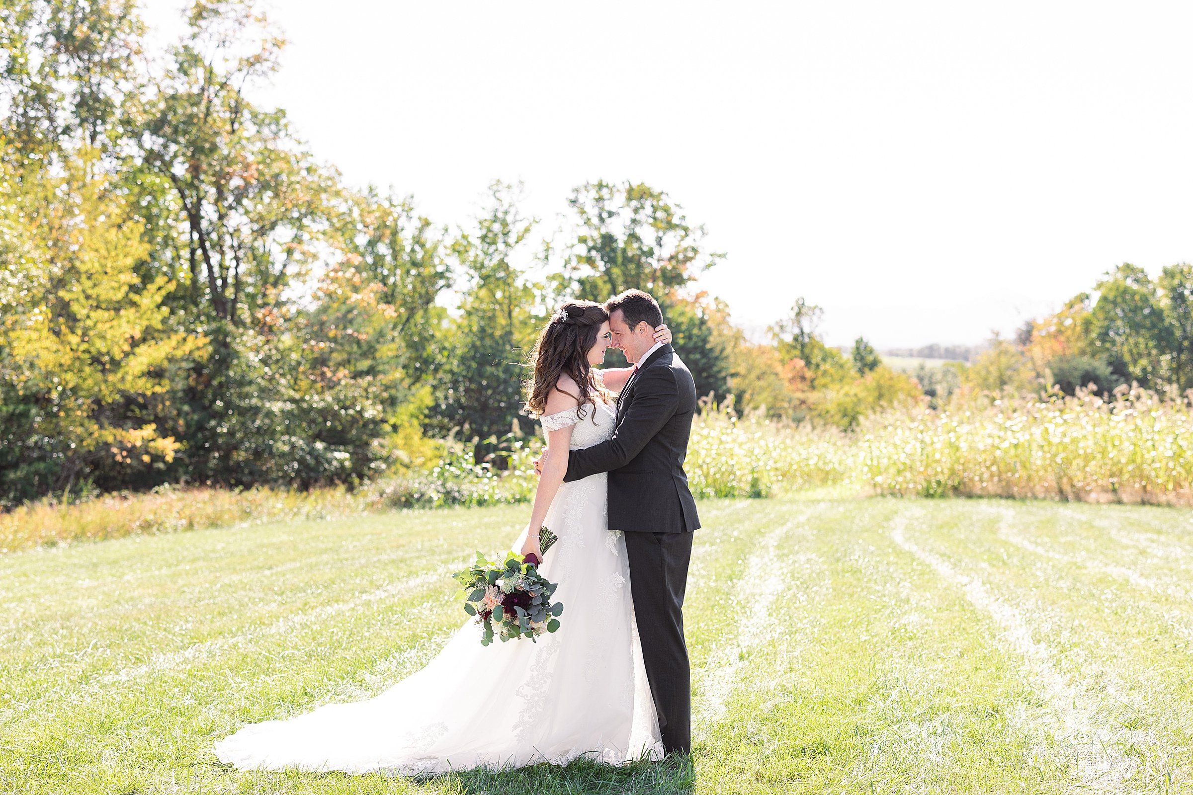 Wes + Jess | Fall Wedding at Boxtree Lodge