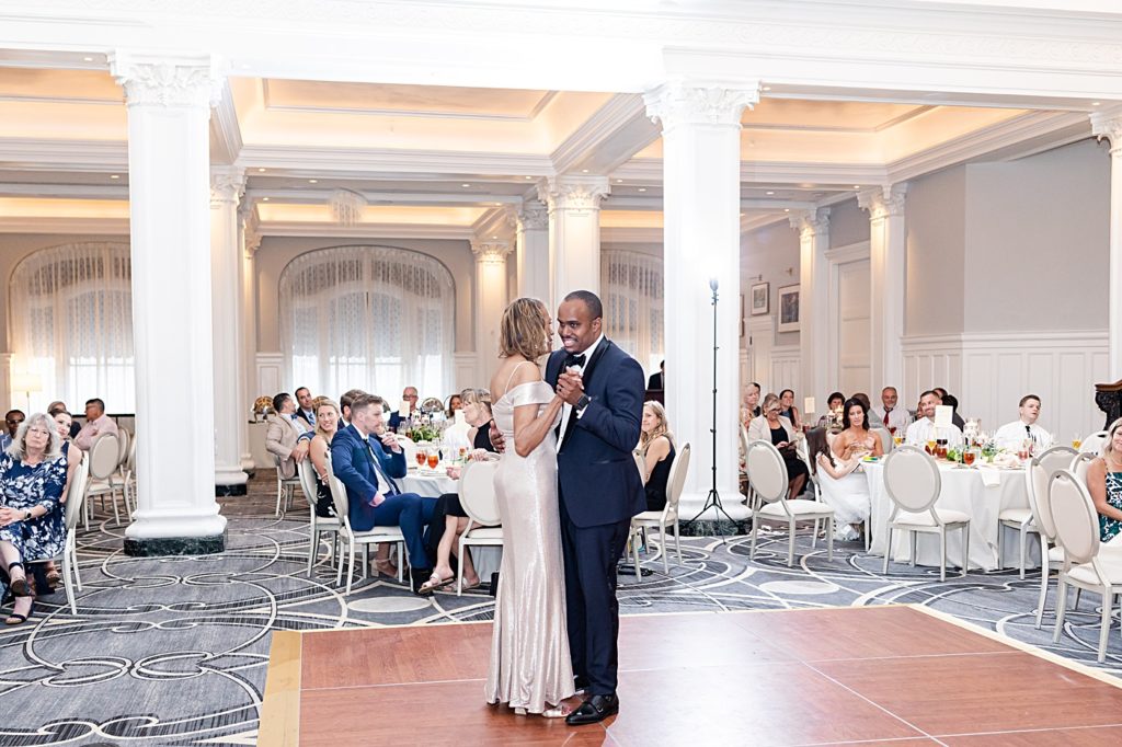 Parent dances photos at the Virginian Hotel in Lynchburg, Virginia.