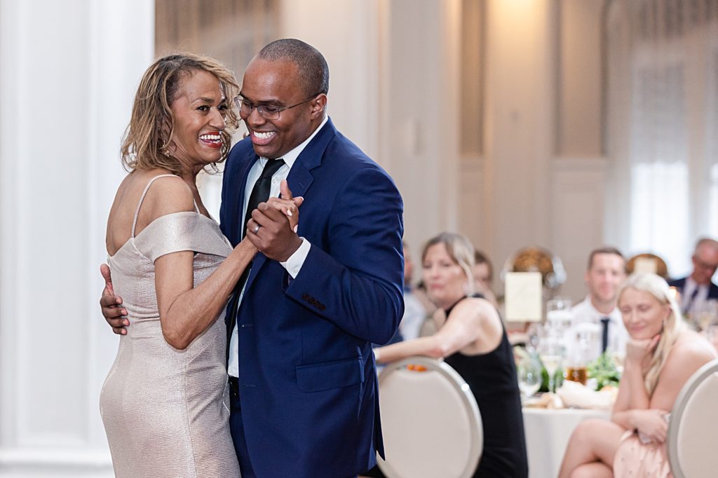 Parent dances photos at the Virginian Hotel in Lynchburg, Virginia.