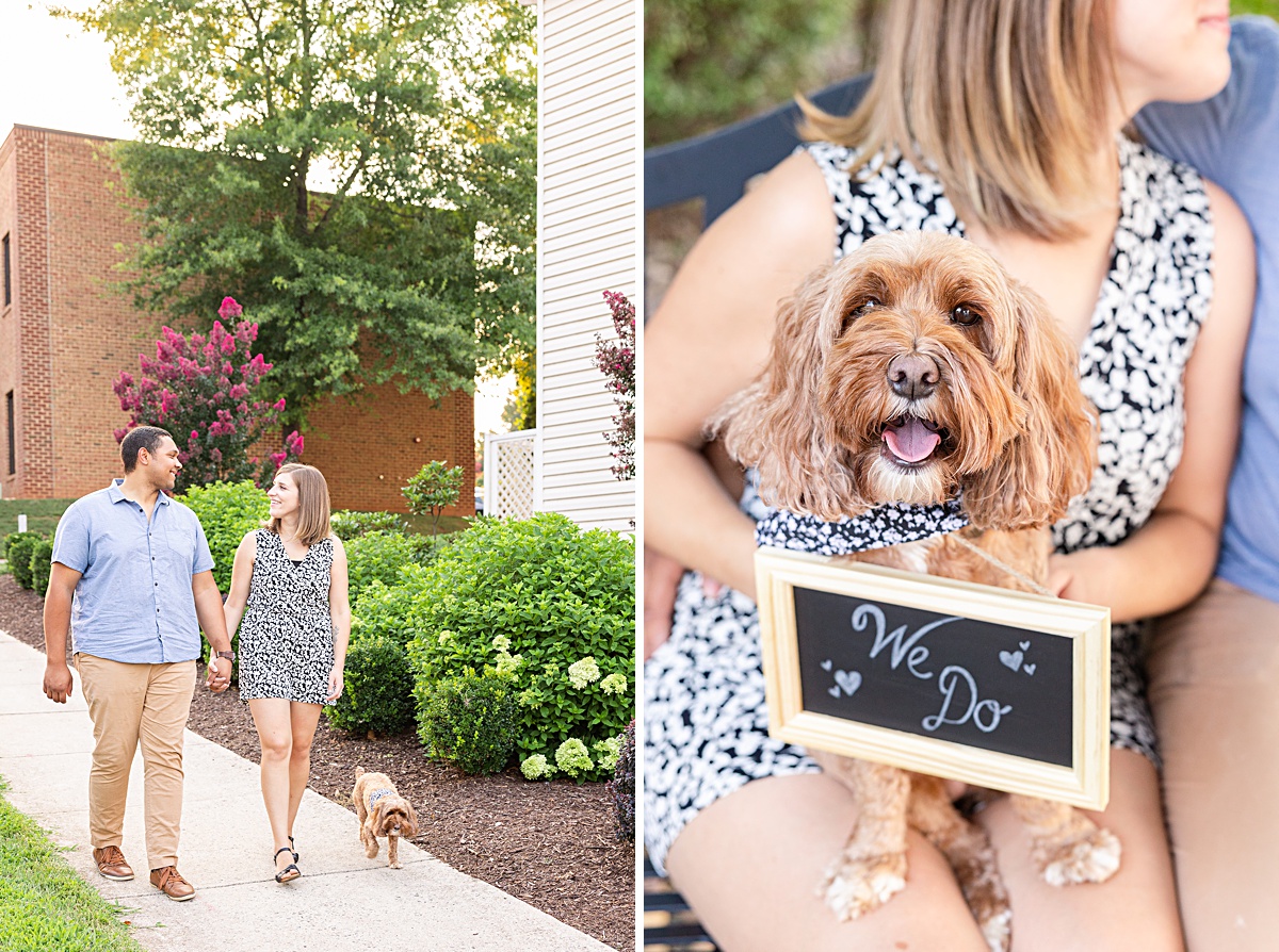 This downtown Lynchburg engagement session started out near their apartment in Wyndhurst but ended up downtown on the cobblestone streets! We loved having fun with these two in the hill city!