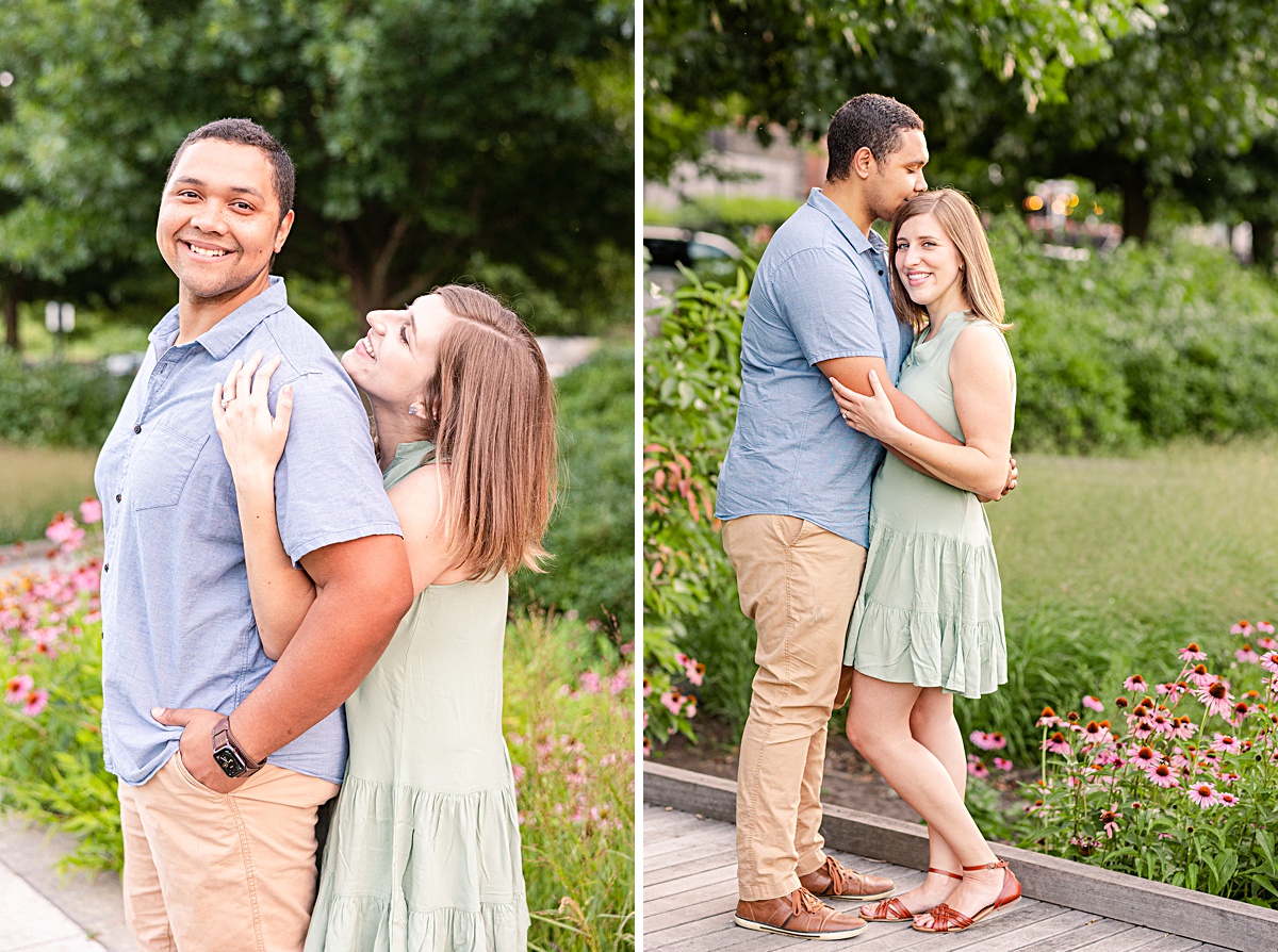 This downtown Lynchburg engagement session started out near their apartment in Wyndhurst but ended up downtown on the cobblestone streets! We loved having fun with these two in the hill city!