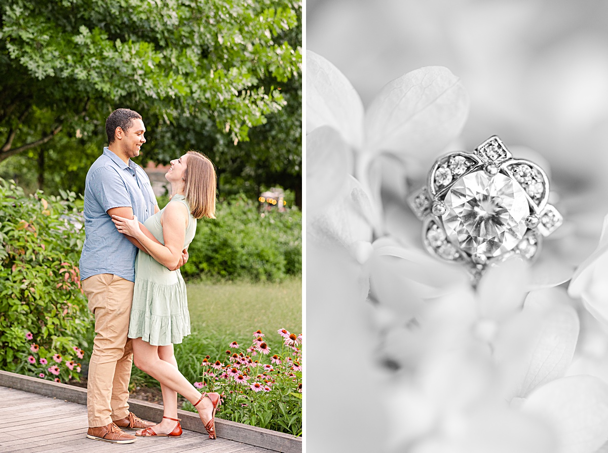 This downtown Lynchburg engagement session started out near their apartment in Wyndhurst but ended up downtown on the cobblestone streets! We loved having fun with these two in the hill city!