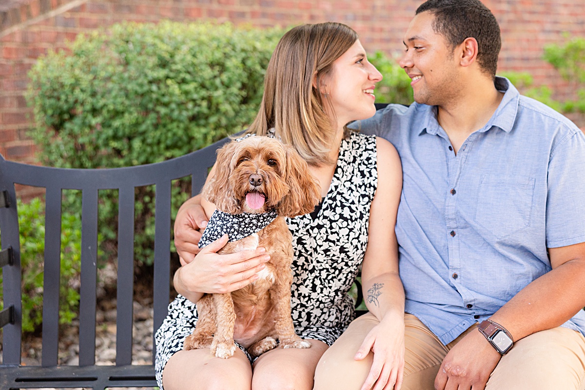 This downtown Lynchburg engagement session started out near their apartment in Wyndhurst but ended up downtown on the cobblestone streets! We loved having fun with these two in the hill city!