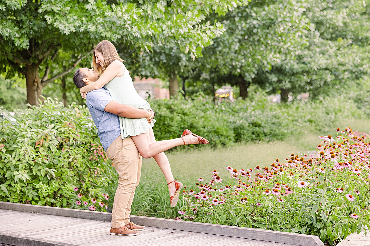 This downtown Lynchburg engagement session started out near their apartment in Wyndhurst but ended up downtown on the cobblestone streets! We loved having fun with these two in the hill city!