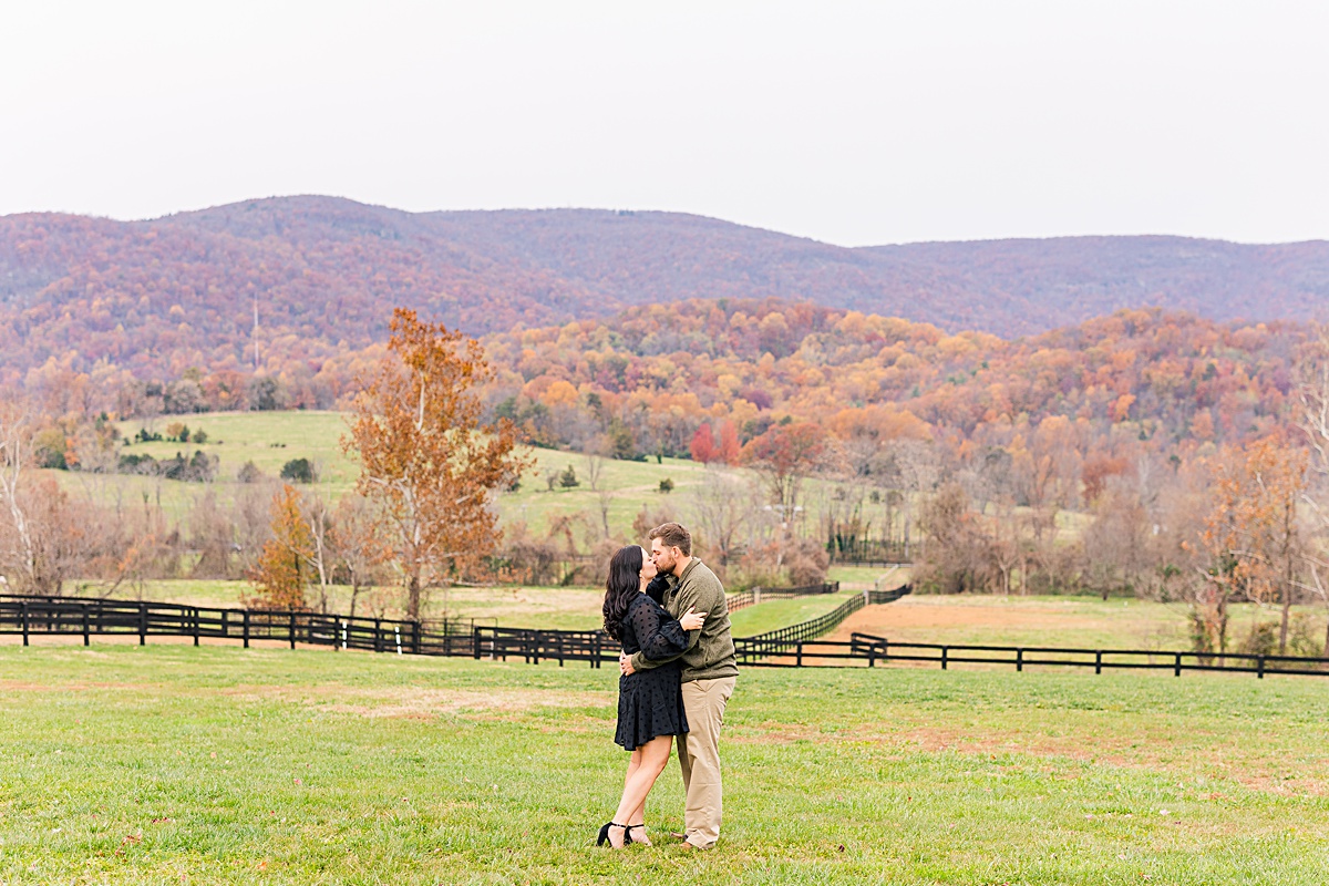 This fall engagement session at King Family Vineyard was done at the peak of the fall colors. This Charlottesville engagement session is definitely one of my favorites to date!