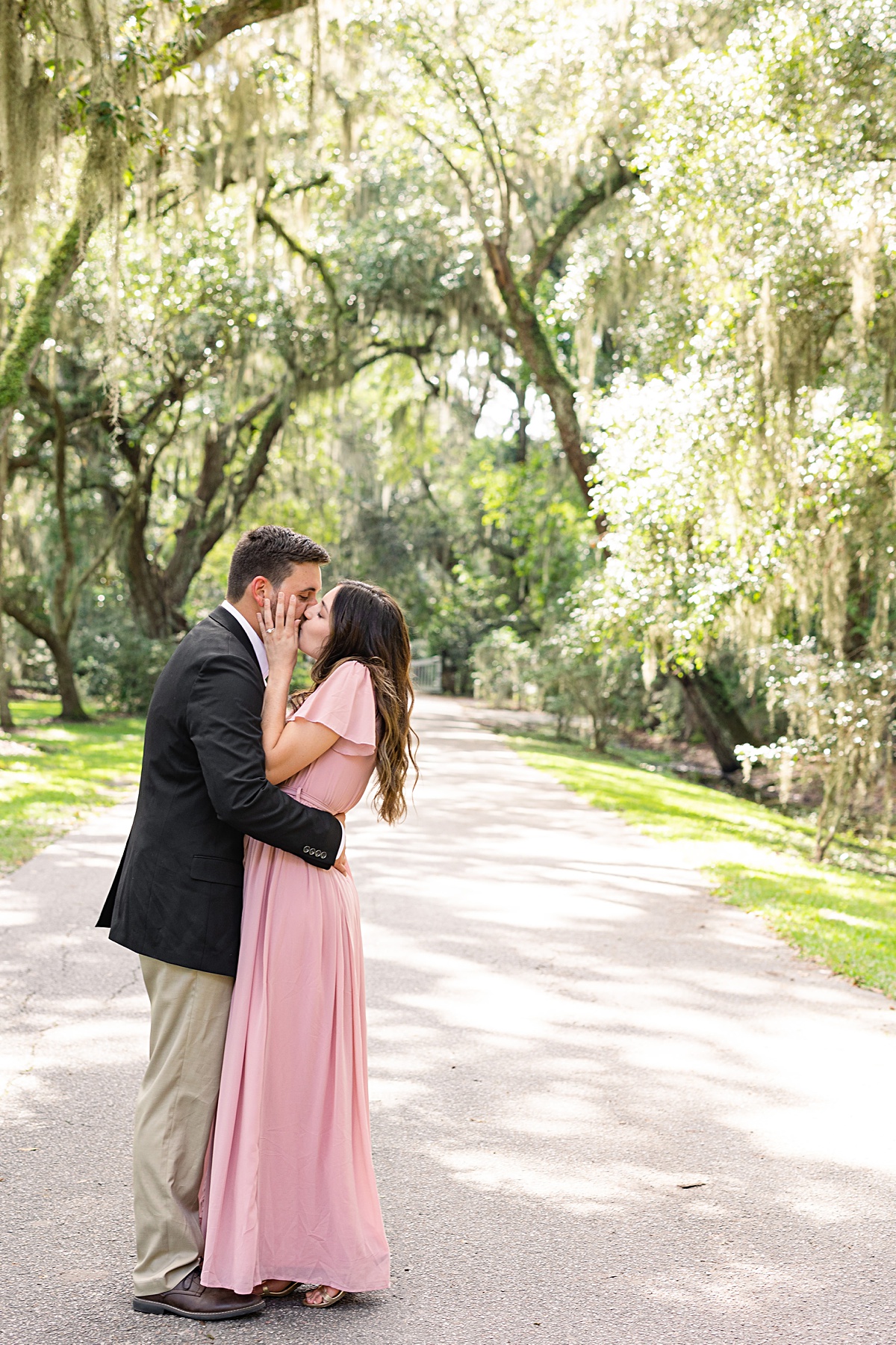 This Magnolia Plantation engagement session was in the early spring time to have those beautiful spring blooms! These two got engaged at Magnolia Plantation and wanted their engagement session there as well so we traveled down south to Charleston!