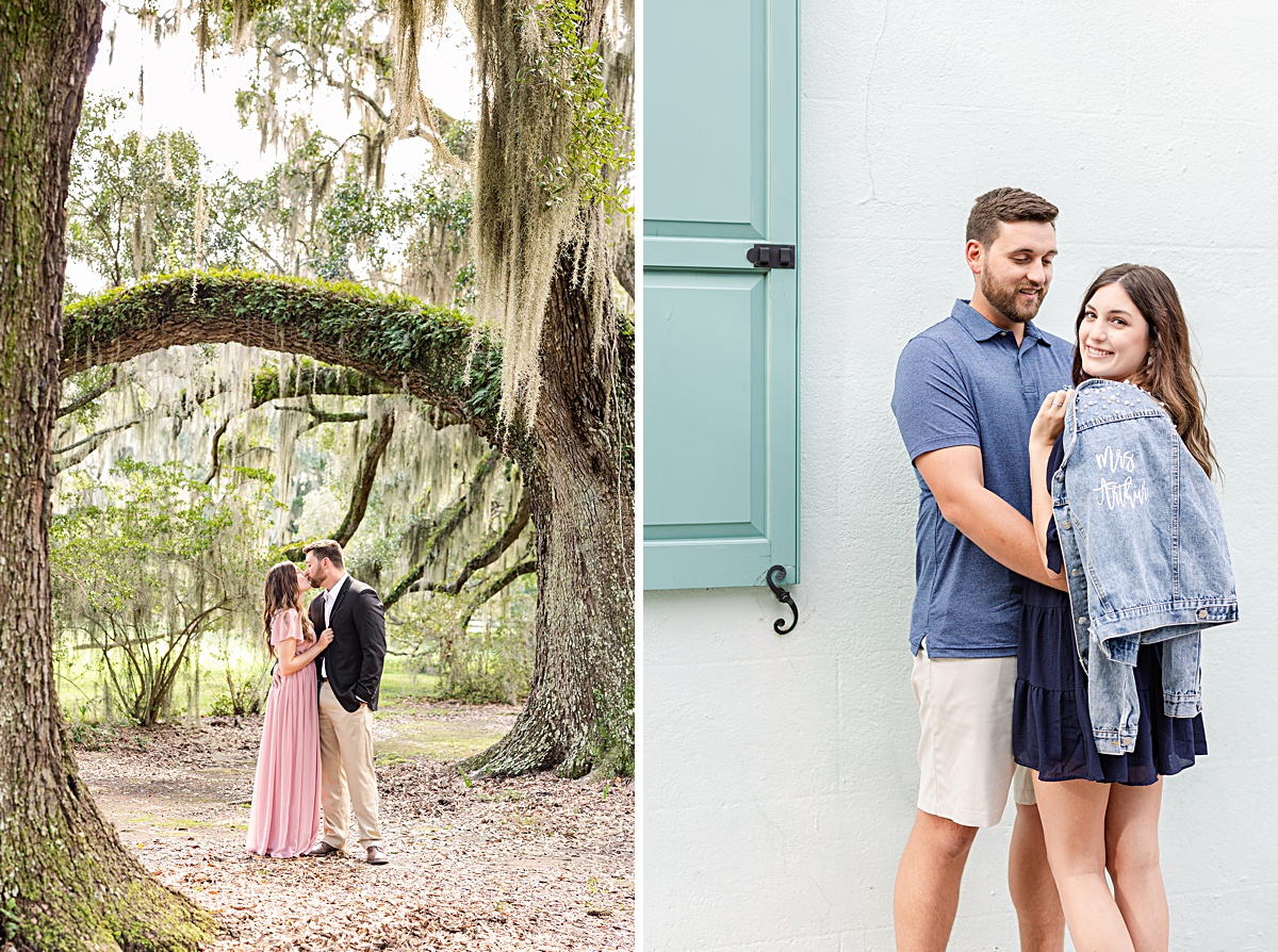 This Magnolia Plantation engagement session was in the early spring time to have those beautiful spring blooms! These two got engaged at Magnolia Plantation and wanted their engagement session there as well so we traveled down south to Charleston!