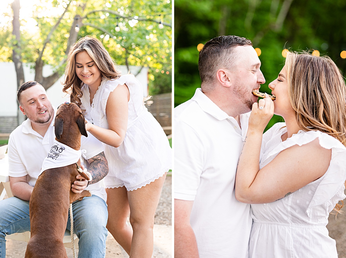 Cookies are my favorite dessert so when Allison & Brayden asked for a Rookies Engagement Session I was so excited!! They even had another surprise in store for me!