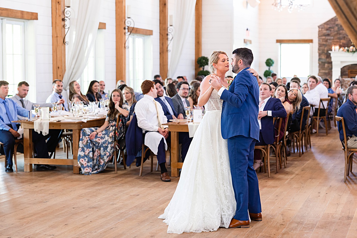 Reception photos for this rustic elegance Seclusion Wedding in Lexington, Virginia.