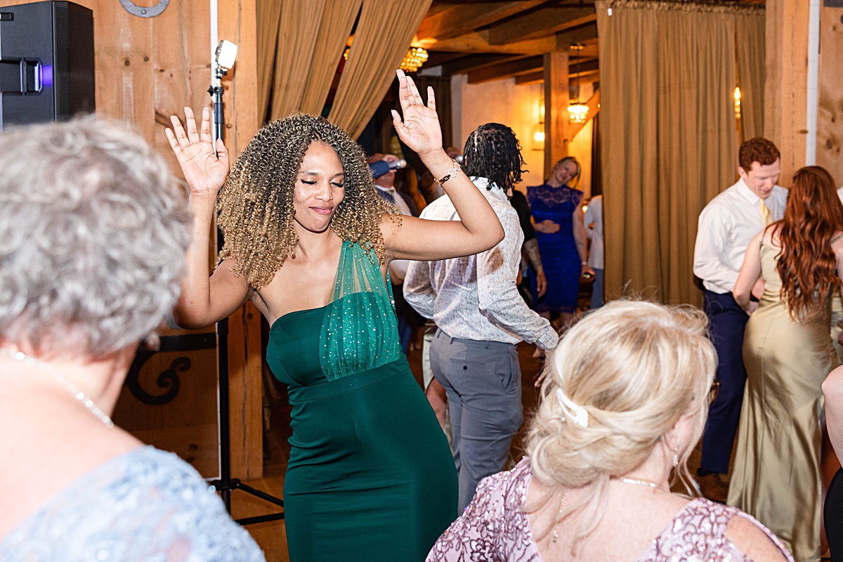 Open dance floor photos for this rustic elegance Seclusion Wedding in Lexington, Virginia.