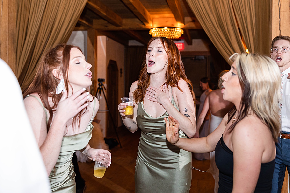 Open dance floor photos for this rustic elegance Seclusion Wedding in Lexington, Virginia.