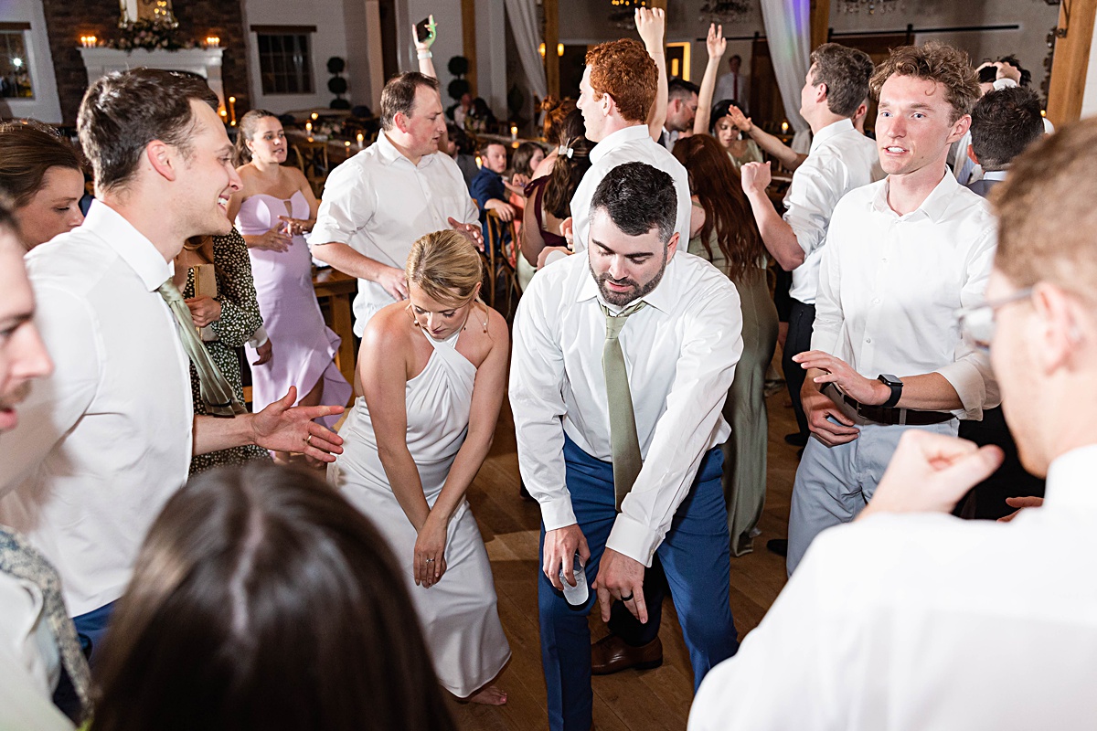 Open dance floor photos for this rustic elegance Seclusion Wedding in Lexington, Virginia.